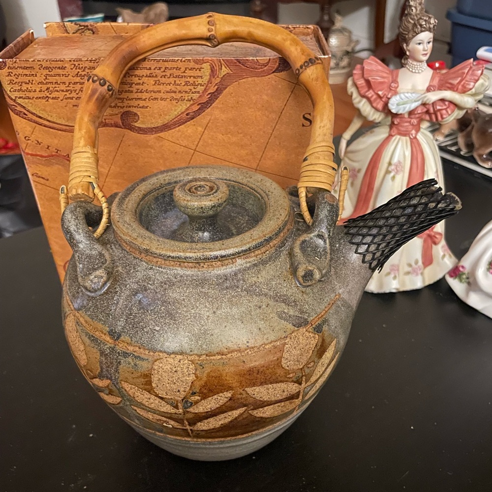 Lovely Artisan Pottery Teapot
